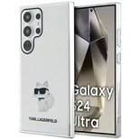 Etui Karl Lagerfeld IML Choupette na Samsung Galaxy S24 Ultra - przezroczyste