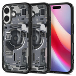 Etui Spigen Ultra Hybrid MagSafe na iPhone 17 Zero One - czarne