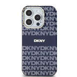 DKNY IML Mono &amp; Stripe MagSafe case for iPhone 15 / 14 / 13 - blue