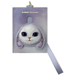 Portfel Nimmy Big Eyed Pet 2.0 Rabbit etui na karty - fioletowy