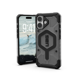 UAG Pathfinder Clear MagSafe Case für iPhone 17 - Schwarz und Grau