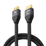 Wozinsky kabel HDMI 2.1 8K 60 Hz 48 Gbps / 4K 120 Hz / 2K 144 Hz 2 m srebrny (WHDMI-20)